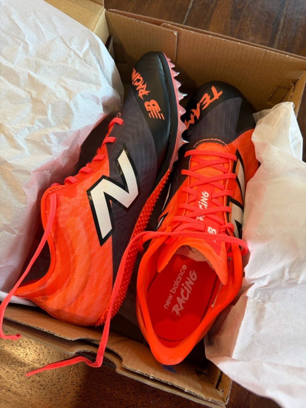 New Balance FuelCell SD100 track cleats mens size 7/womens size 8.5.